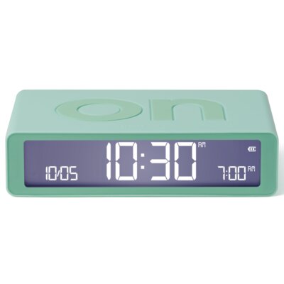 Budzik LEXON Flip Classic Miętowy