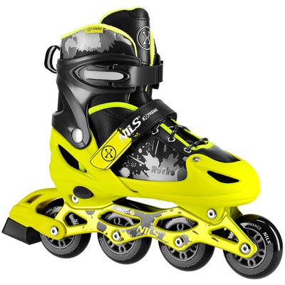 Łyżworolki NILS EXTREME NA18137A (rozmiar 39-42) Czarno-żółty