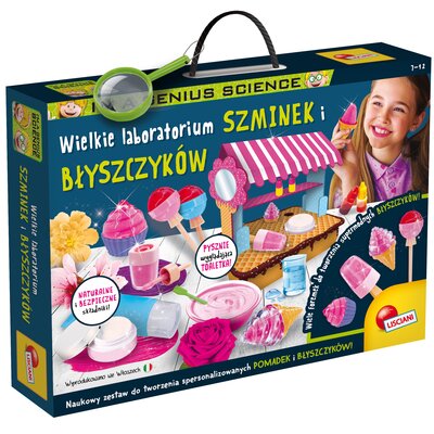 Zestaw kreatywny LISCIANI I'm a Genius Wielkie laboratorium szminek i błyszczyków PL102648