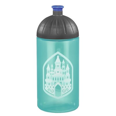 Bidon STEP BY STEP Magic Castle 500 ml Miętowo-czarny