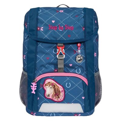 Plecak STEP BY STEP Junior Kid Horse Lima Niebiesko-różowy