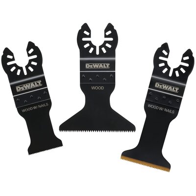 Zestaw brzeszczotów multitool DEWALT DT20760-QZ (3 szt.)