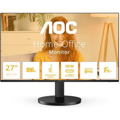 Monitor AOC Q27B3CF2 27" 2560x1440px IPS 100Hz 1 ms [MPRT]