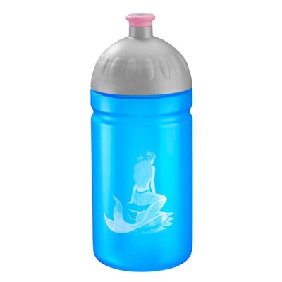 Bidon STEP BY STEP Mermaid 500 ml Szaro-niebieski