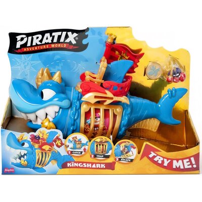 Zestaw figurek PIRATIX Adventure World King Shark PPXSP112IN10