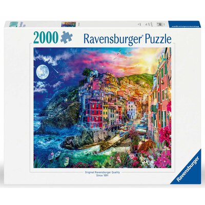 Puzzle RAVENSBURGER Kolorowe Cinque Terre 12000803 (2000 elementów)