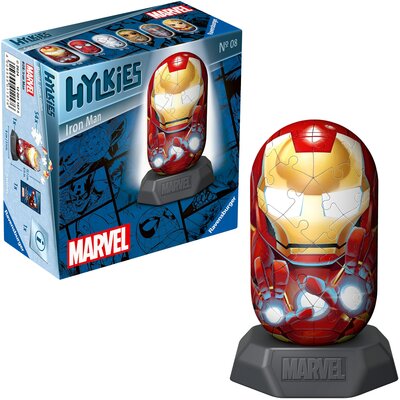 Puzzle 3D RAVENSBURGER Hylkies Marvel Iron Man 12001157 (54 elementy)