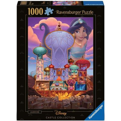 Puzzle RAVENSBURGER Castle Collection Disney Jasmina (1000 elementów)