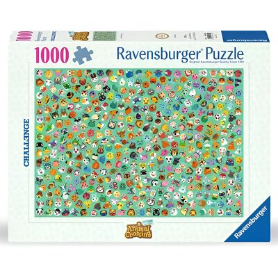 Puzzle RAVENSBURGER Challenge Animal Crossing (1000 elementów)