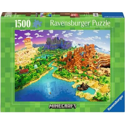 Puzzle RAVENSBURGER World Of Minecraft (1500 elementów)