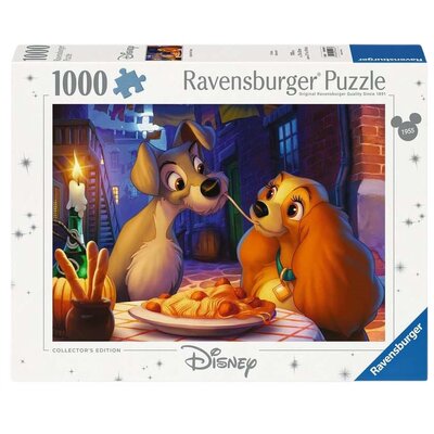 Puzzle RAVENSBURGER Disney Zakochany kundel (1000 elementów)