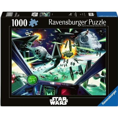 Puzzle RAVENSBURGER Star Wars X-Wing Cockpit (1000 elementów)