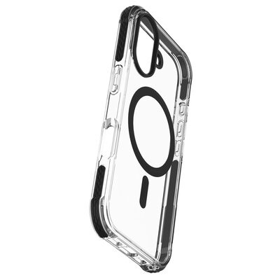 Etui CELLULARLINE Tetra Force Strong Guard MagSafe do Apple iPhone 16 Plus Transparentny
