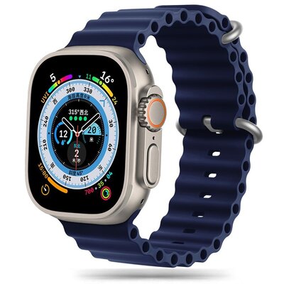 Pasek TECH-PROTECT IconBand Pro do Apple Watch 6/7/8/9/10/SE/Ultra 1/2 (44/45/46/49mm) Granatowy