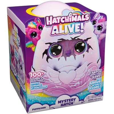 Figurka SPIN MASTER Hatchimals Alive Pufficorn 6069132
