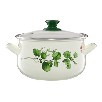Garnek EMALIA OLKUSZ Pyza Eukaliptus 20 cm