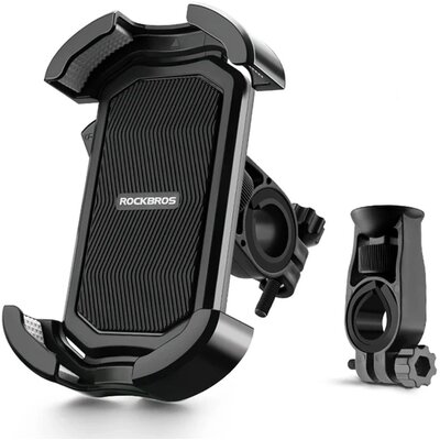 Uchwyt na telefon do roweru ROCKBROS 25210032001 Czarny