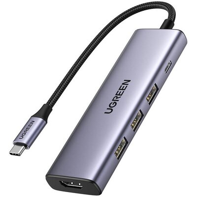 Hub UGREEN Revodok CM511 USB Typu C, Pasywny