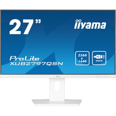 Monitor IIYAMA ProLite XUB2797QSN-W1 27" 2560x1440px IPS 100Hz 1 ms [MPRT]