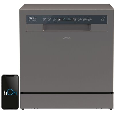 Zmywarka CANDY Rapido CP 8F9FFA Połowa załadunku, Funkcja Express, Wash&dry 35', hOn