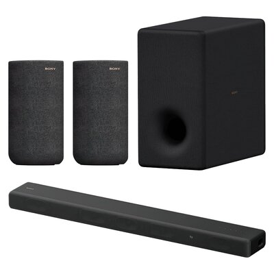 Soundbar SONY HT-A3000 + Kolumny głośnikowe SONY SA-RS5 Czarny (2 szt.) + Subwoofer SONY SA-SW3 Czarny
