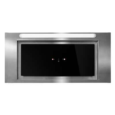 Okap AFRELLI AW-13 Piano Gesto 60 Inox/czarny 491m3/h 60dB klasa B Timer
