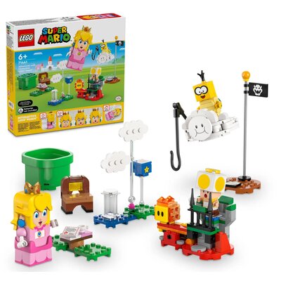 LEGO 71441 Super Mario Przygody z interaktywną figurką LEGO Peach
