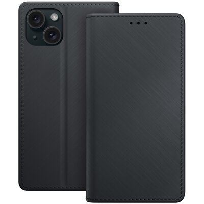 Etui 3MK Wallet Case do Apple iPhone 15 Plus Czarny