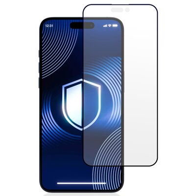 Szkło hartowane 3MK HardGlass Matt Max do Apple iPhone 15 Pro