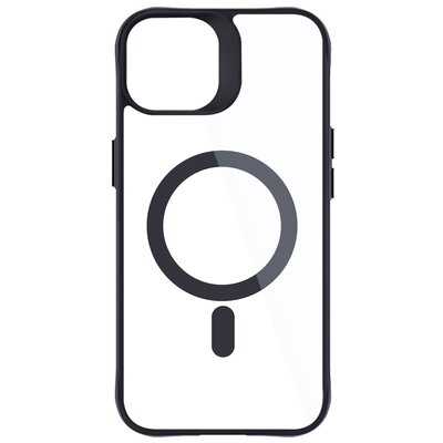 Etui 3MK Satin Armor MagCase do Apple iPhone 13 / 14 Przezroczysto-czarny