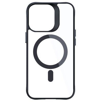 Etui 3MK Satin Armor MagCase do Apple iPhone 15 Pro Max Przezroczysto-czarny