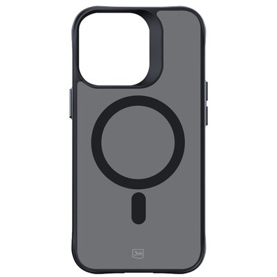 Etui 3MK Smoke MagCase do Apple iPhone 15 Pro Max Czarny transparentny