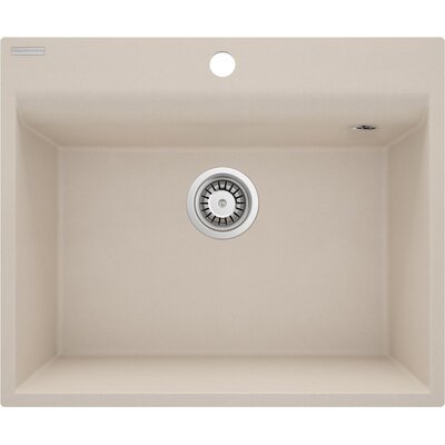 Zlewozmywak jednokomorowy DEANTE Corio ZRC 510A Beżowy 50x60