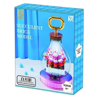 Klocki plastikowe QBI Kwiat w kloszu 7 1081274