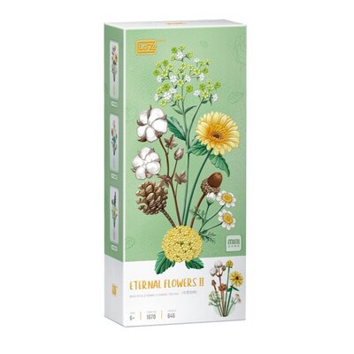 Klocki plastikowe QBI Eternal Kwiaty 1081308