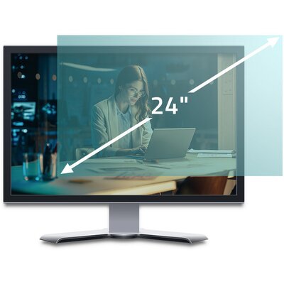 Filtr światła niebieskiego QOLTEC 51076 24 (16:9)