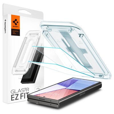 Szkło hartowane SPIGEN Glas.tr Ez Fit do Samsung Galaxy Z Fold 6 Przezroczysty (2szt.)
