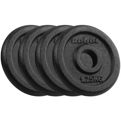 Zestaw obciążeń REBEL ACTIVE RBA-2126 (4 x 1.25 kg)