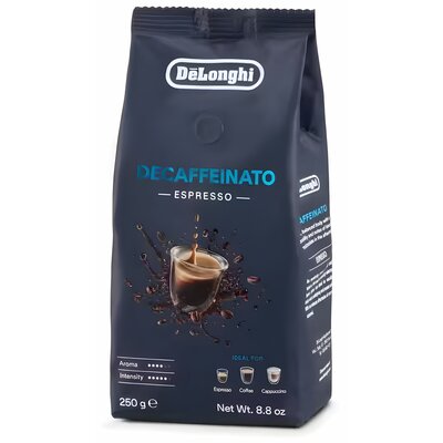 Kawa ziarnista DELONGHI Decaffeinato Bezkofeinowa 0.25 kg