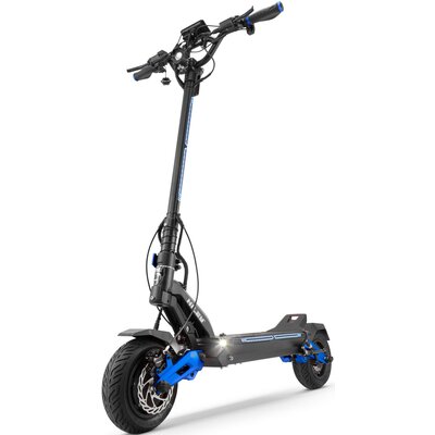 Hulajnoga elektryczna HILEY Tiger 10 V4 LR 90 km 2x1000W Amortyzacja 10" Czarno-niebieski