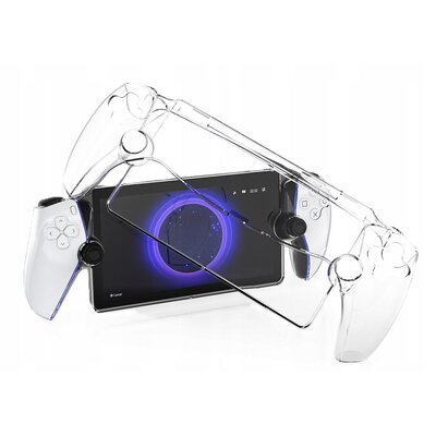 Etui JYS P5187 do Sony PlayStation Portal Przezroczysty