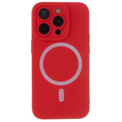 Etui TECTO SHIELD Silicon Soft Mag do Apple iPhone 15 Pro Max Czerwony
