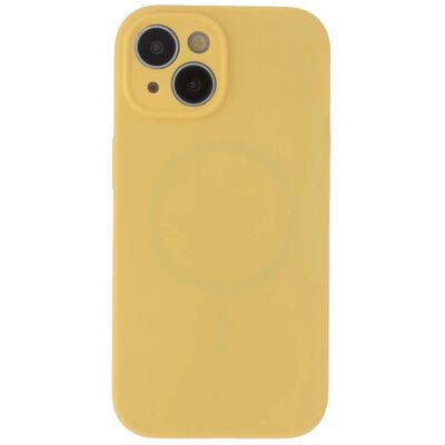 Etui TECTO SHIELD Soft Touch Mag do Apple iPhone 15 Żółty