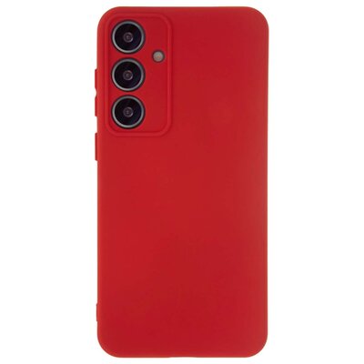 Etui TECTO SHIELD Silicon Soft do Samsung Galaxy S24+ Czerwony