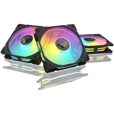 Wentylator ASUS TUF Gaming TR120 ARGB Reverse Czarny (3 szt.)