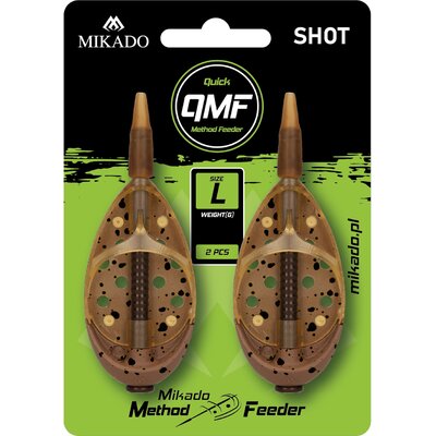 Koszyczek do metody MIKADO Feeder Shot Q.M.F. System L 60g (2 szt.)