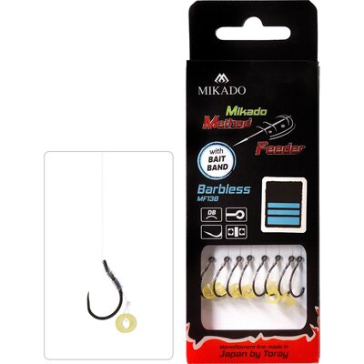 Фото - Вертлюги й повідки Mikado Przypon  Method Feeder HMFB13BG-12 0.18 mm / 10 cm 