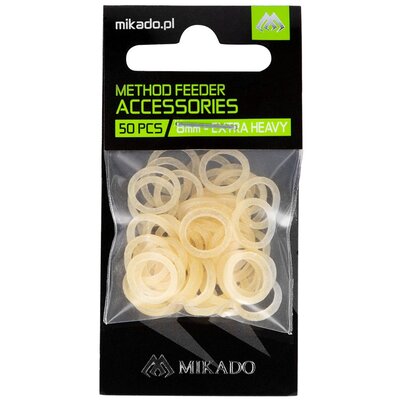 Gumki do pelletu MIKADO Method Feeder Heavy AMF11-HN-3 3 mm (50 szt.)