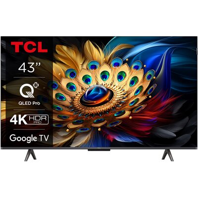 Telewizor TCL 43C69B 43" QLED 4K Google TV HDMI 2.1 Dolby Vision Dolby Atmos