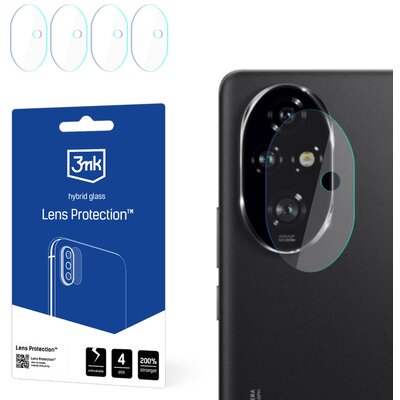Szkło hybrydowe na obiektyw 3MK Lens Protection do Honor 200 Pro